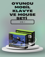 Mobil Oyunlar için Klavye, Mouse ve Dönüştürücü Seti - Görsel 2