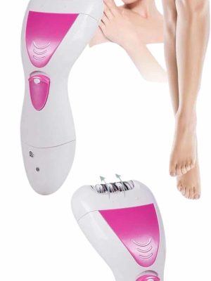 Ayak Törpü Başlıklı Epilatör Aleti 4 Başlıklı Taşınabilir Şarjlı Epilasyon Cihazı