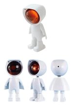 Projeksiyon Güneş Lambası Astronot Gün Batımı Projektör LED Işıklı - Görsel 3