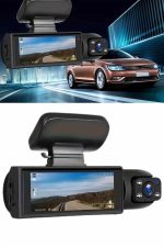 Video ve Fotoğraf Kaydedici Sürüş Kamerası Ön ve Arka Çift Kameralı - Görsel 4