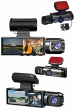 Video ve Fotoğraf Kaydedici Sürüş Kamerası Ön ve Arka Çift Kameralı - Görsel 5