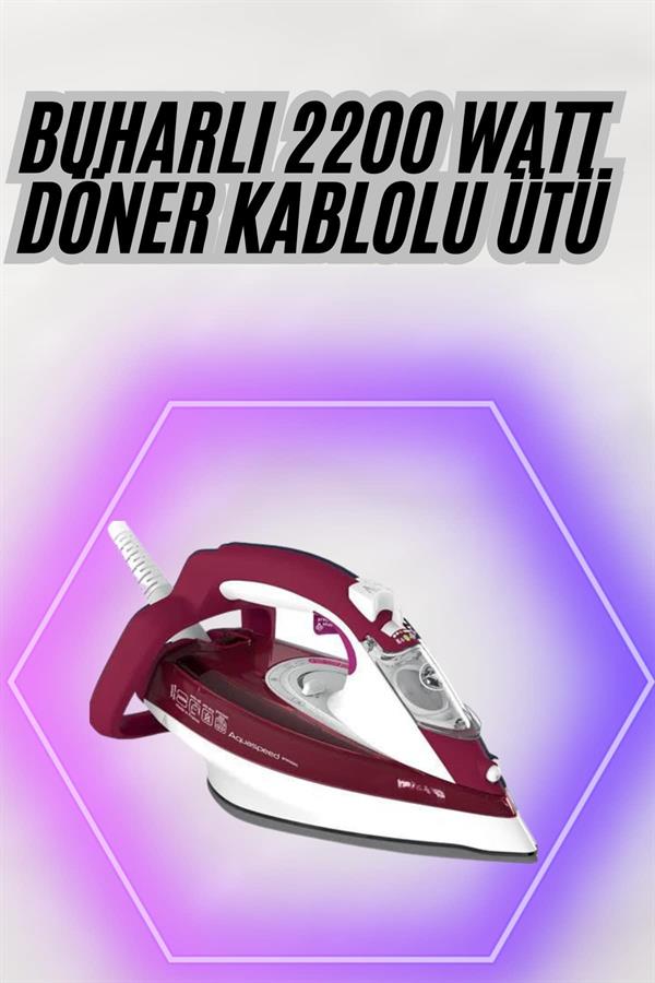 Compressed by jpeg-recompress 2200W Seramik Kaplama Estetik Tasarımı 360 Derece Dönebilir Kablosu - Görsel 2