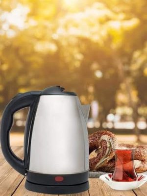 Kettle C F Tipi 220-240V Paslanmaz Çelik Elektrik Kablolu Otomatik Kapanma