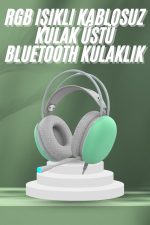Unısex Yüksek Ses Kaliteli Yumuşak Kılıflı Kablosuz Kulak Üstü Bluetooth Kulaklık - Görsel 2