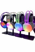 Yeni Nesil Kulak Üstü Kablosuz Uzun Ömürlü RGB Işıklı Bluetooth Kulaklık - Görsel 3