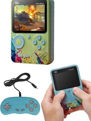 Televizyona Bağlanan Çift Joystick Taşınabilir Klasik Retro Oyunlu