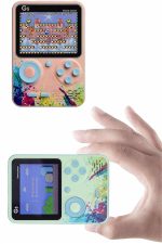 Game Box Oyun Konsolu 500 Retro Oyunlu Mini Taşınabilir 3 İnç - Görsel 5