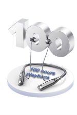 120 Saat Bluetooth Kulaklık Kablolu Boyun Askılı SD Kart Girişli ANC Özellikli - Görsel 5