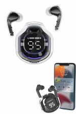 Kablosuz Dijital Göstergeli Powerbanklı IOS ve  Android Uyumlu Gaming Kulaklık - Görsel 4