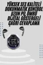 2025 Model Kablosuz Bluetooth Kulaklık ANC ENC Destekli HİFİ Stereo