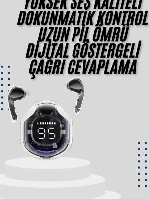 2025 Model Kablosuz Bluetooth Kulaklık ANC ENC Destekli HİFİ Stereo