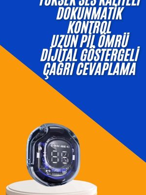 Kulak İçi Bluetooth Kulaklık ANC ENC Özellikli Şarj Göstergeli Kablosuz Kulaklık