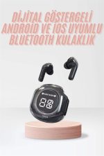 Yeni Nesil Bluetooth Kulaklık Dijital Göstergeli Gaming Dokunmatik 5.3 Kablosuz - Görsel 2
