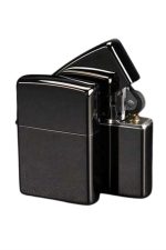 Siyah Kutulu Metal Çakmak Benzinli Hediyelik Eşya - Görsel 3