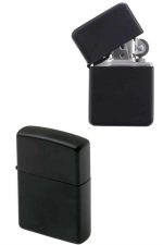 Doldurulabilir Siyah Benzinli Çakmak Metalik - Görsel 5