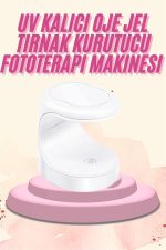Mini Taşınabilir Kalıcı Oje Jel Tırnak Kurutucu Fototerapi Makinesi - Görsel 2
