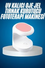 Kalıcı Oje Kurutucu UV Led Teknolojisi Taşınabilir Mini Tırnak Kurutucu - Görsel 2