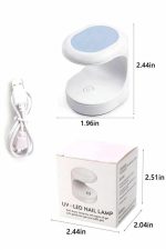 Kalıcı Oje Kurutucu UV Led Teknolojisi Taşınabilir Mini Tırnak Kurutucu - Görsel 5