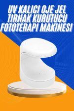 Protez Tırnak Kurutucu Kalıcı Oje Led Oje Kurutucu UV Işınlı Taşınabilir - Görsel 2