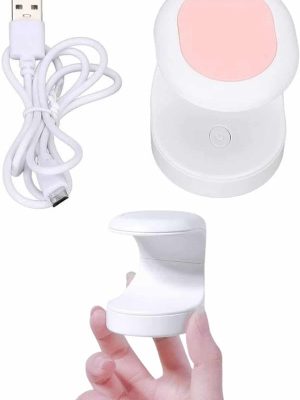 Protez Tırnak Kurutucu Kalıcı Oje Led Oje Kurutucu UV Işınlı Taşınabilir