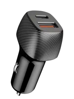 Araç İçi Şarj Cihazı 38W Güç Kapasiteli Type-C Girişli Araba Çakmaklık