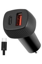 Araç İçi Şarj Cihazı 38W Güç Kapasiteli Type-C Girişli Araba Çakmaklık - Görsel 4