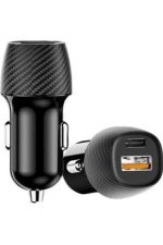 Hızlı Oto Şarj Cihazı 38W Çift Girişli HIzlı Şarj Oto Çakmaklık Type-C