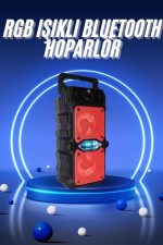 Ses Bombası Kablosuz Bluetooth Hoparlör Çift Çıkışlı Yüksek Ses Kaliteli Hoparlör - Görsel 2