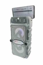 Çift Çıkışlı Güçlü Bataryalı Kablosuz Yüksek Ses Kaliteli Bluetooth Hoparlör - Görsel 5