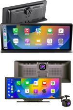 4K Ultra Araç İçi Ön ve Arka Kameralı Ekran HD 2 Kameralı Torpido Üstü Araç Multimedya - Görsel 5