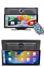 4K Ultra Araç İçi Ön ve Arka Kameralı Ekran HD 2 Kameralı Torpido Üstü Araç Multimedya - Görsel 4