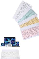 Android ve İOS Uyumlu Bluetooth Kablosuz Türkçe Q Klavye Renkli - Görsel 4