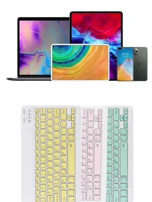 Uyumlu Kablosuz Bluetooth Şarj Edilebilir Mini Q Klavye