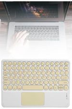 Bluetooth Touchpad Klavye 10.9 inch Kablosuz Wifi Q Klavye Slim - Görsel 3