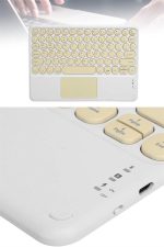 Bluetooth Touchpad Klavye 10.9 inch Kablosuz Wifi Q Klavye Slim - Görsel 5