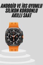 Yeni Nesil Çağrı Cevaplayabilen 47 MM Titreşimli Çok Fonksiyonlu Akıllı Saat - Görsel 2