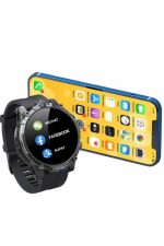 Akıllı Saat Amoled Ekran Metal Ve Deri Kordonlu Uyku ve Sağlık Takibi Titreşimli - Görsel 5