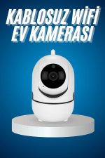Mini IP Kamera Hareketli Güvenlik Kamerası Kablosuz Wifi Kamera Mikrofonlu - Görsel 2