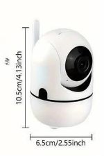 360° Full HD Akıllı Kamera Hareket Sensörlü Wifi Kamera Çocuk Güvenlik Kamerası - Görsel 5