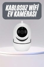 360° Full HD Akıllı Kamera Hareket Sensörlü Wifi Kamera Çocuk Güvenlik Kamerası - Görsel 2