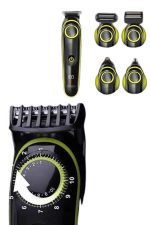 5 Başlıklı Şarjlı Tıraş Makinesi Led Ekran Saç Sakal Ense Tıraşına Uygun Bakım Seti - Görsel 4