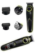 Saç Sakal Şekillendirici Tıraş Makinesi 5 Başlıklı Paslanmaz Çelik Bıçaklı Unısex - Görsel 4