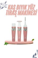 3 İn 1 Epilasyon Aleti Hassas Ciltlere Özel Uzun Ömürlü Kaş Yüz Burun - Görsel 2