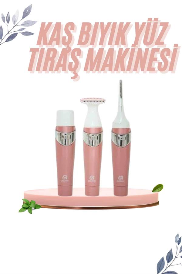Compressed by jpeg-recompress 3 İn 1 Epilasyon Aleti Hassas Ciltlere Özel Uzun Ömürlü Kaş Yüz Burun - Görsel 2