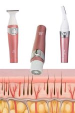 3 Başlıklı Kıl Tüy Temizleyici Epilasyon Aleti Tüm Cilt Tiplerine Uygun - Görsel 2