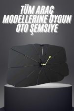 Yeni Nesil Tüm Araç Modellerine Uygun Oto Şemsiye Katlanabilir UV Işınlarına Karşı - Görsel 2
