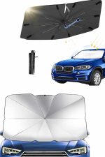 Yeni Nesil Tüm Araç Modellerine Uygun Oto Şemsiye Katlanabilir UV Işınlarına Karşı - Görsel 4