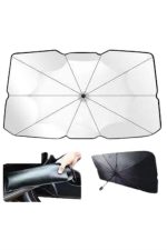 Taşınabilir Oto Cam Güneşliği Katlanabilir Tüm Araçlara Uyumlu Güneş Gölge Koruyucu - Görsel 3