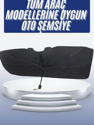 Oto Ön Cam Güneşliği Otomatik Katlanabilir Gölgelik Oto Cam Şemsiye