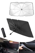 Oto Ön Cam Güneşliği Otomatik Katlanabilir Gölgelik Oto Cam Şemsiye - Görsel 5